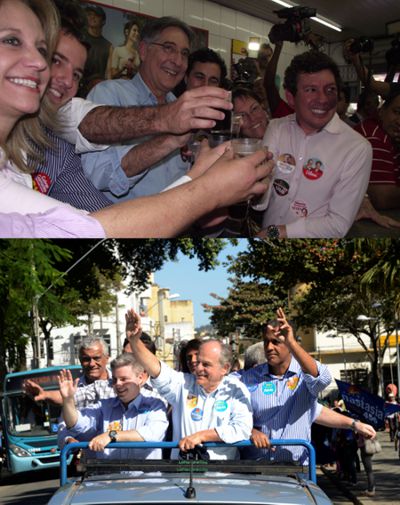 DATAFOLHA GOVERNO DE MINAS: Pimentel segue liderando 29% com 13 pontos sobre Pimenta, 16%. Os demais candidatos tem 7% pesquisa eleitoral folha